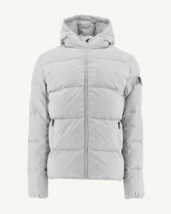 JOTT Great Cold Hooded Down Jacket Light Gray Toledo 532 Soft Gray Online