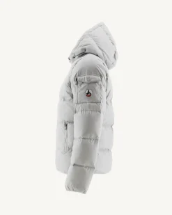 JOTT Great Cold Hooded Down Jacket Light Gray Toledo 532 Soft Gray Online