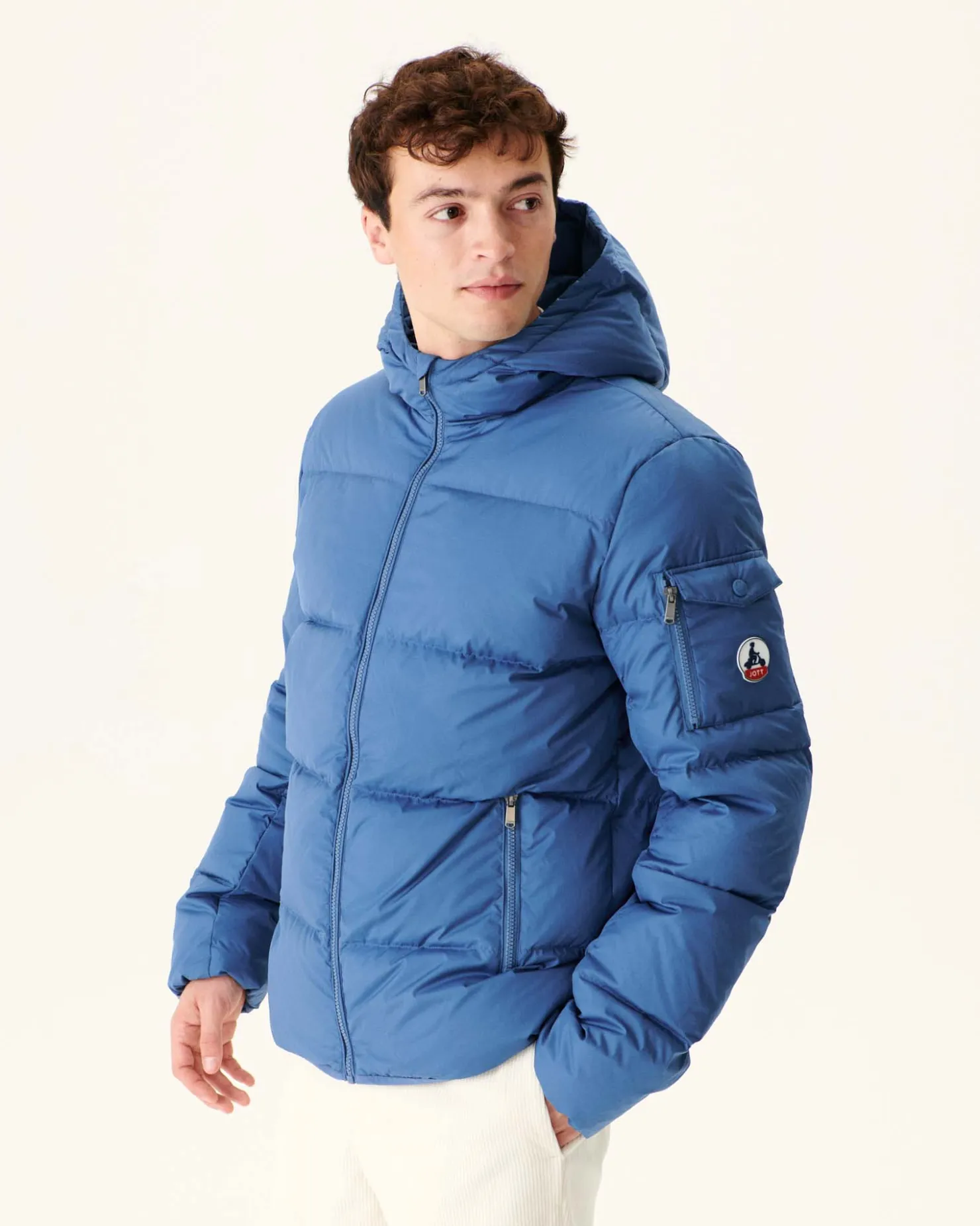 JOTT Great Cold Hooded Down Jacket Toledo Jeans Blue 140 Blue Jeans Online