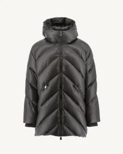 JOTT Great Cold Hooded Down Jacket Anthracite Blaze 504 Anthracite Store