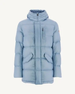 JOTT Great Cold Hooded Down Jacket Faded Blue Dakhla 182 Faded Blue Cheap