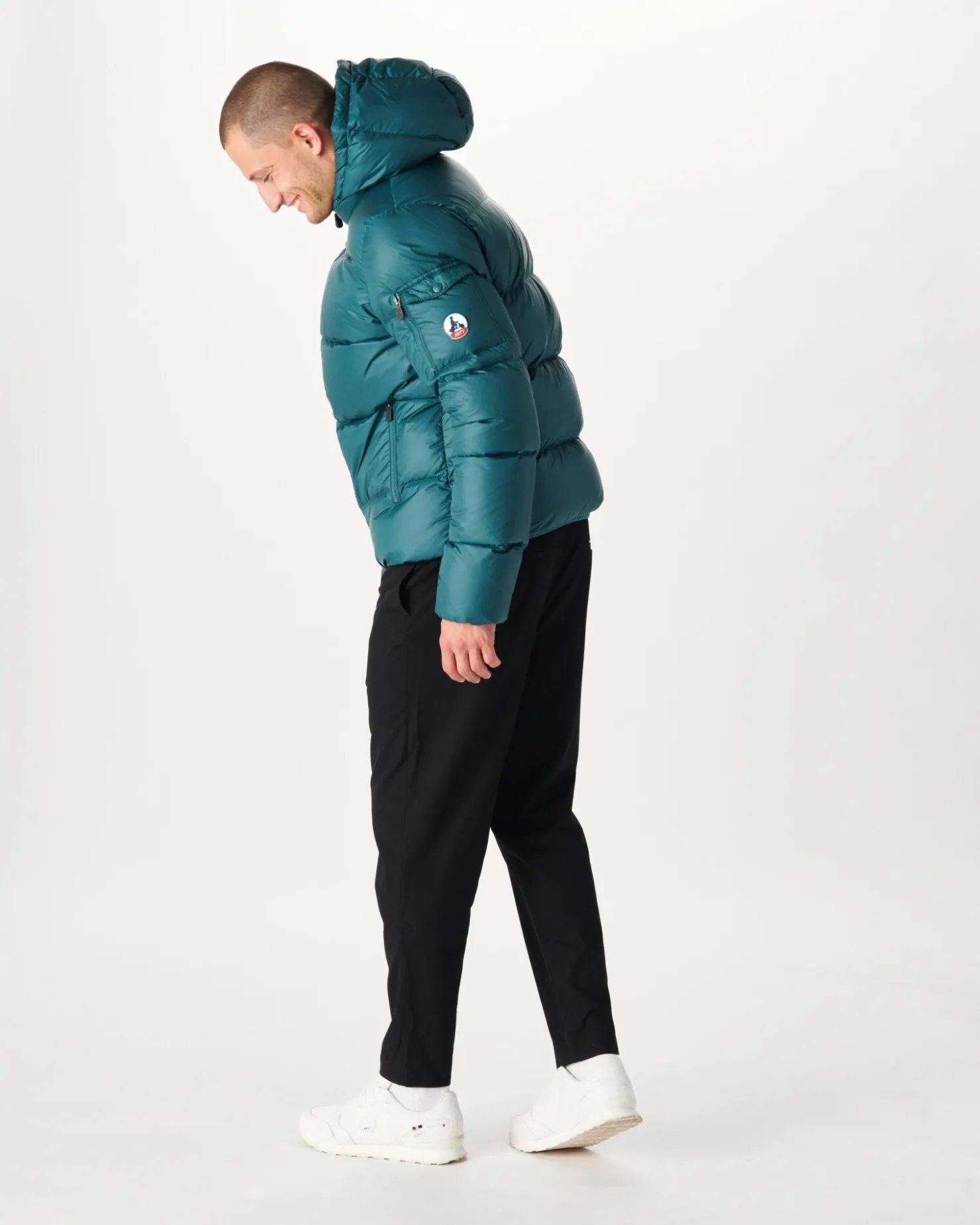 JOTT Great Cold Hooded Down Jacket Dark Green Java 203 Dark Green Best Sale