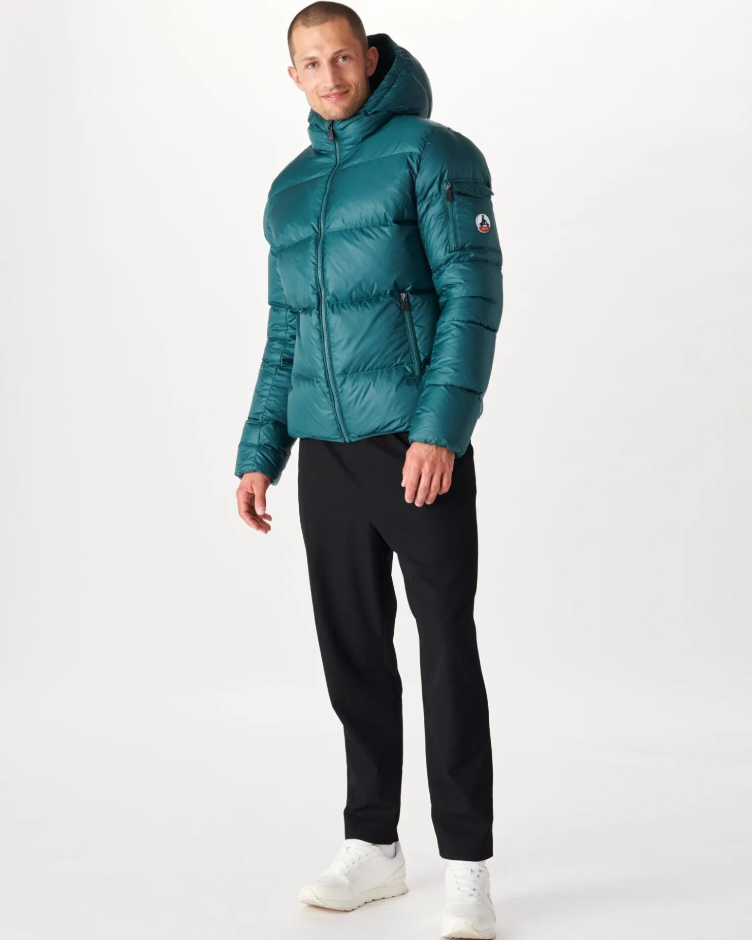 JOTT Great Cold Hooded Down Jacket Dark Green Java 203 Dark Green Best Sale