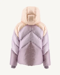 JOTT Hooded Down Jacket Grand Cold Combo Purple Stellar 8500 Purple Combo Discount