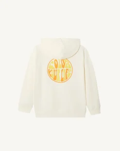 JOTT Hooded Fleece Sweatshirt Ecru Monteria 895 Off-White Clearance