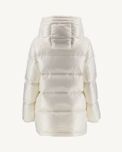 JOTT Hooded Padded Jacket White Santa 901 White New