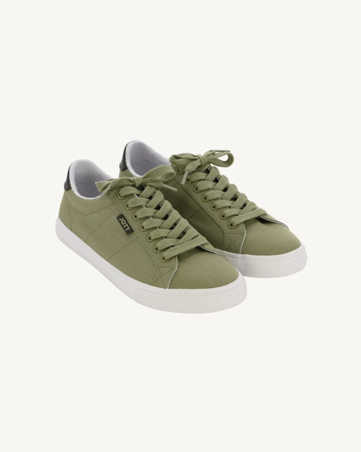 JOTT Horizon Light Khaki Canvas Trainers 247 Bush Outlet
