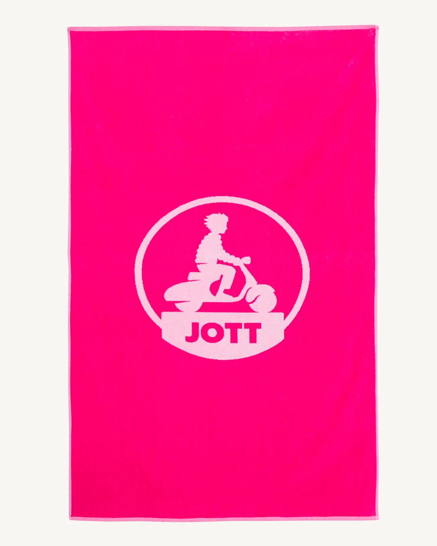 JOTT Intense Pink Beach Terry Beach Towel 457 Wild Pink Store