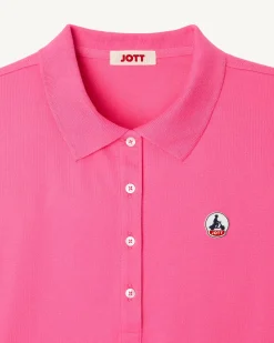 JOTT Intense Pink Franca Polo Shirt 457 Wild Pink Flash Sale