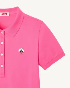 JOTT Intense Pink Franca Polo Shirt 457 Wild Pink Flash Sale
