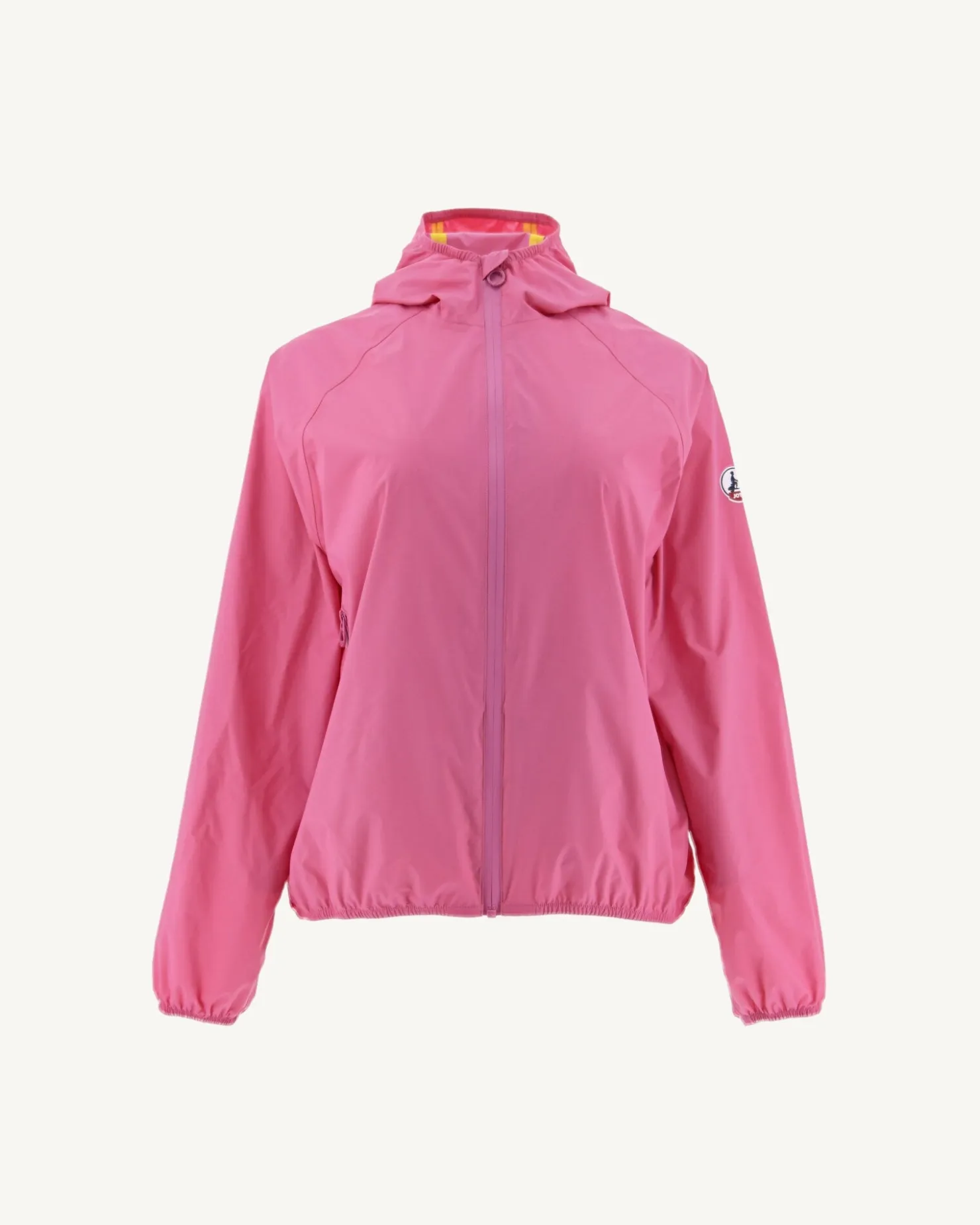JOTT Intense Pink Singapore Packable Waterproof Jacket 457 Wild Pink New