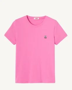 JOTT Intense Rose Rosas Round Neck T-Shirt 457 Wild Pink Hot
