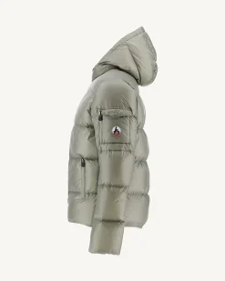 JOTT Java Sage Great Cold Hooded Down Jacket 826 Sage Flash Sale