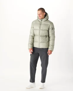 JOTT Java Sage Great Cold Hooded Down Jacket 826 Sage Flash Sale