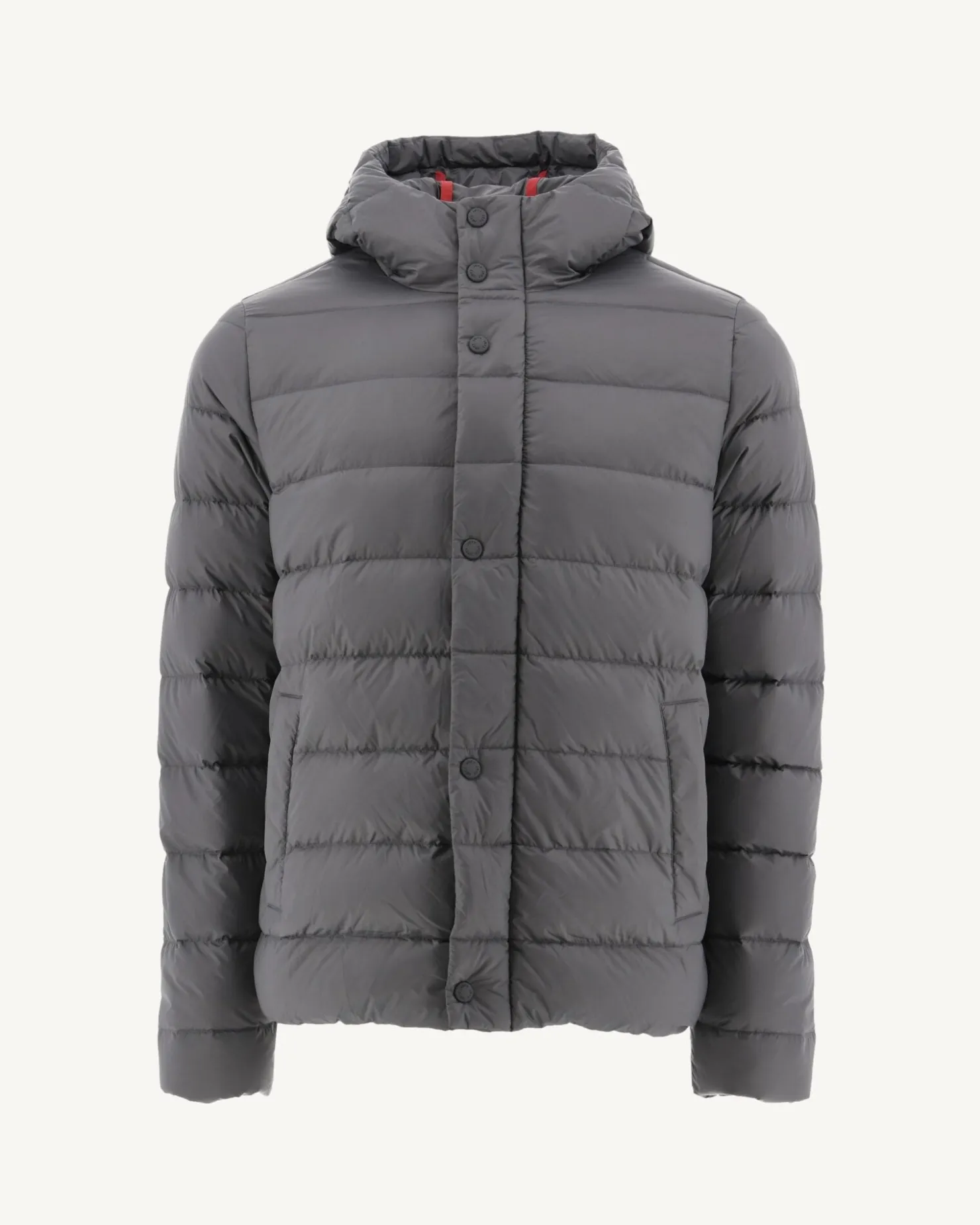 JOTT Jorge Charcoal Hooded Puffer Jacket 504 Anthracite Outlet