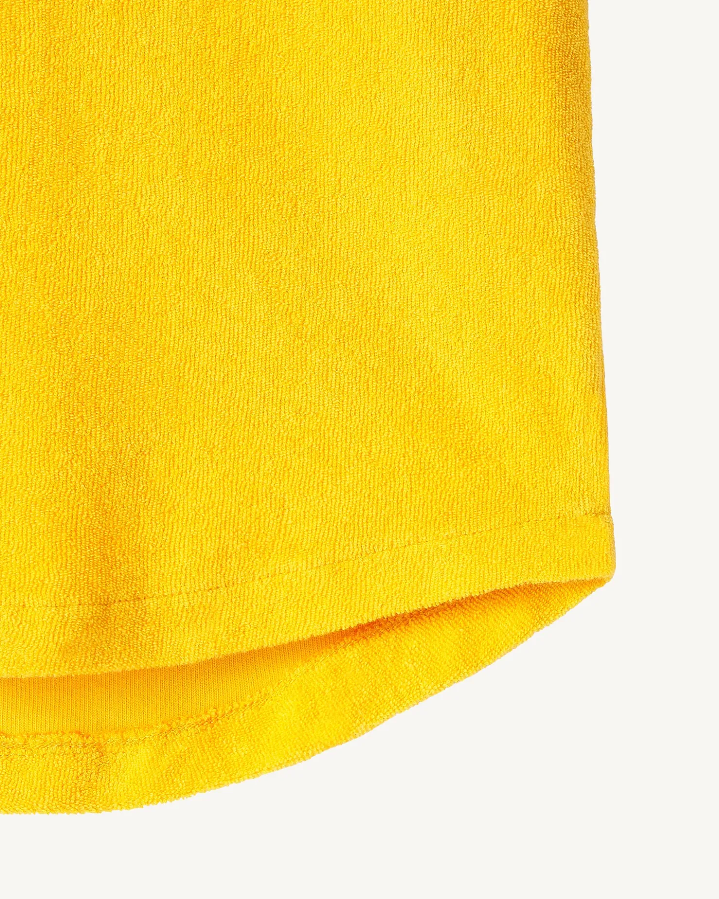JOTT Kid'S Citron Hooded Cotton Terry Dress Mini 631 Lemon Outlet