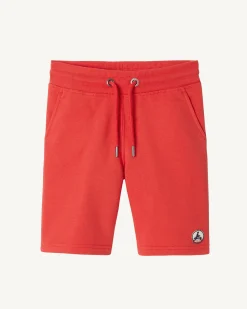 JOTT Kids Pereira Bright Red Organic Cotton Shorts 318 Fire Red Shop