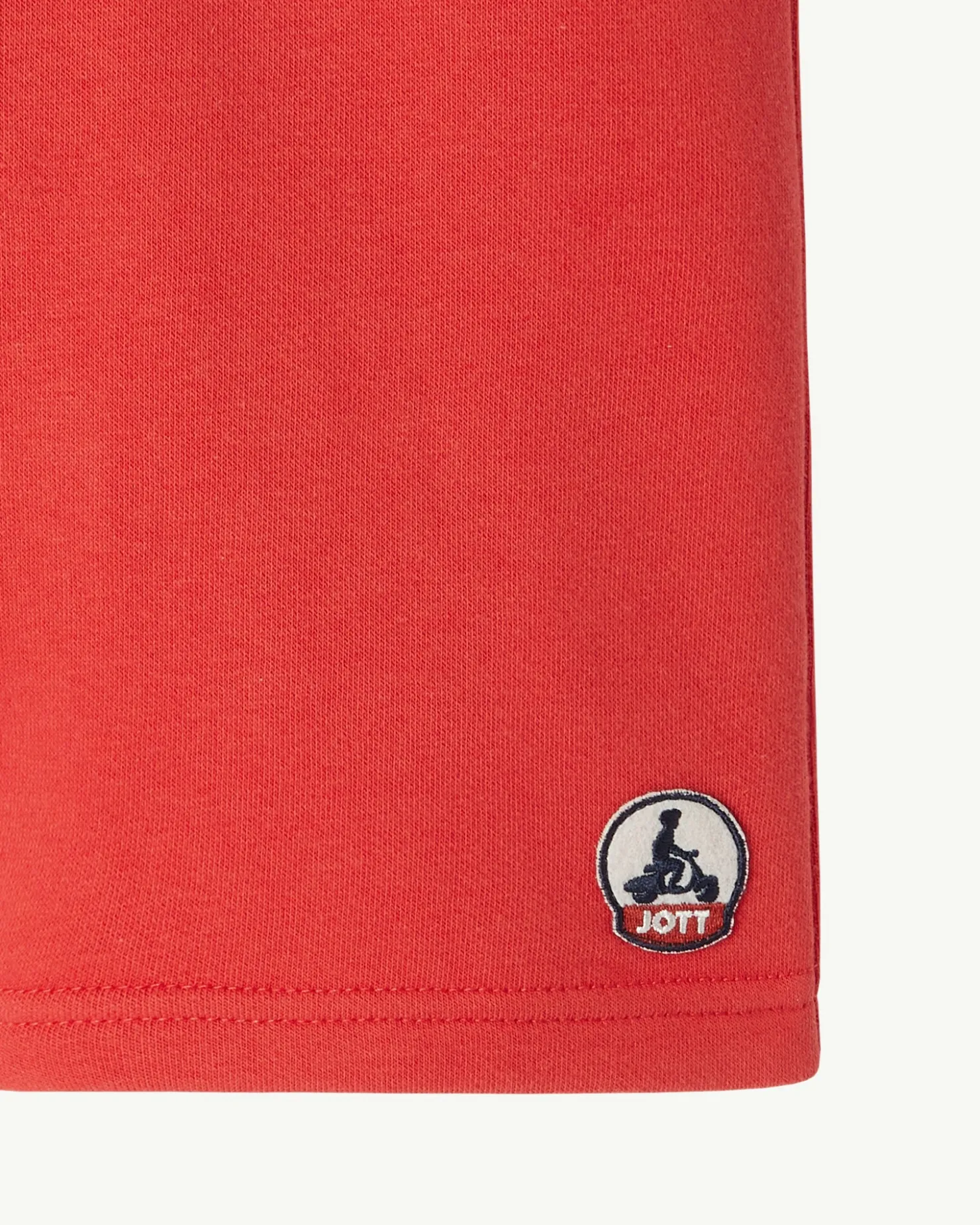 JOTT Kids Pereira Bright Red Organic Cotton Shorts 318 Fire Red Shop