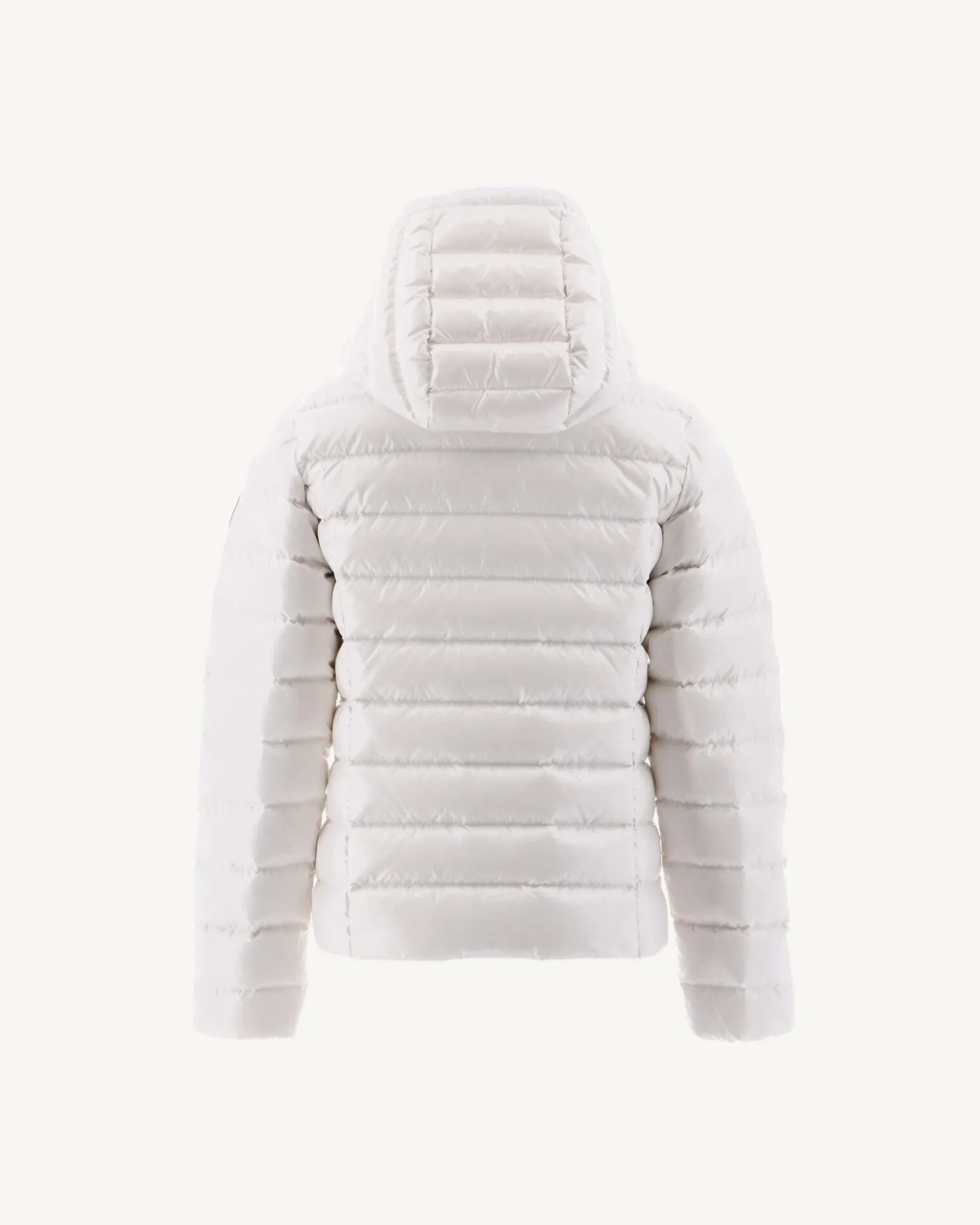 JOTT Lacquered Hooded Down Jacket For Children Grand Froid White Opal 901 White Cheap