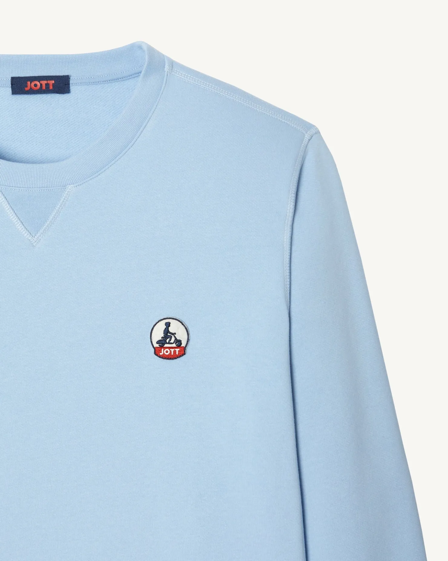 JOTT Light Blue Braga Men'S Sweatshirt 180 Soft Blue Online