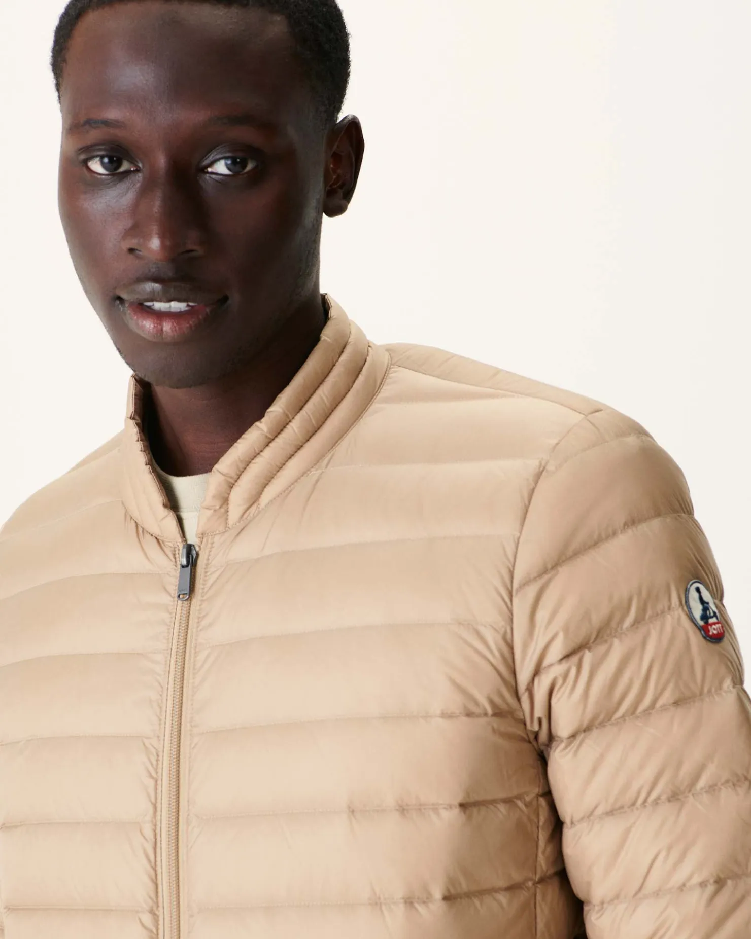 JOTT Light Down Jacket Beige Jordan 804 Beige New