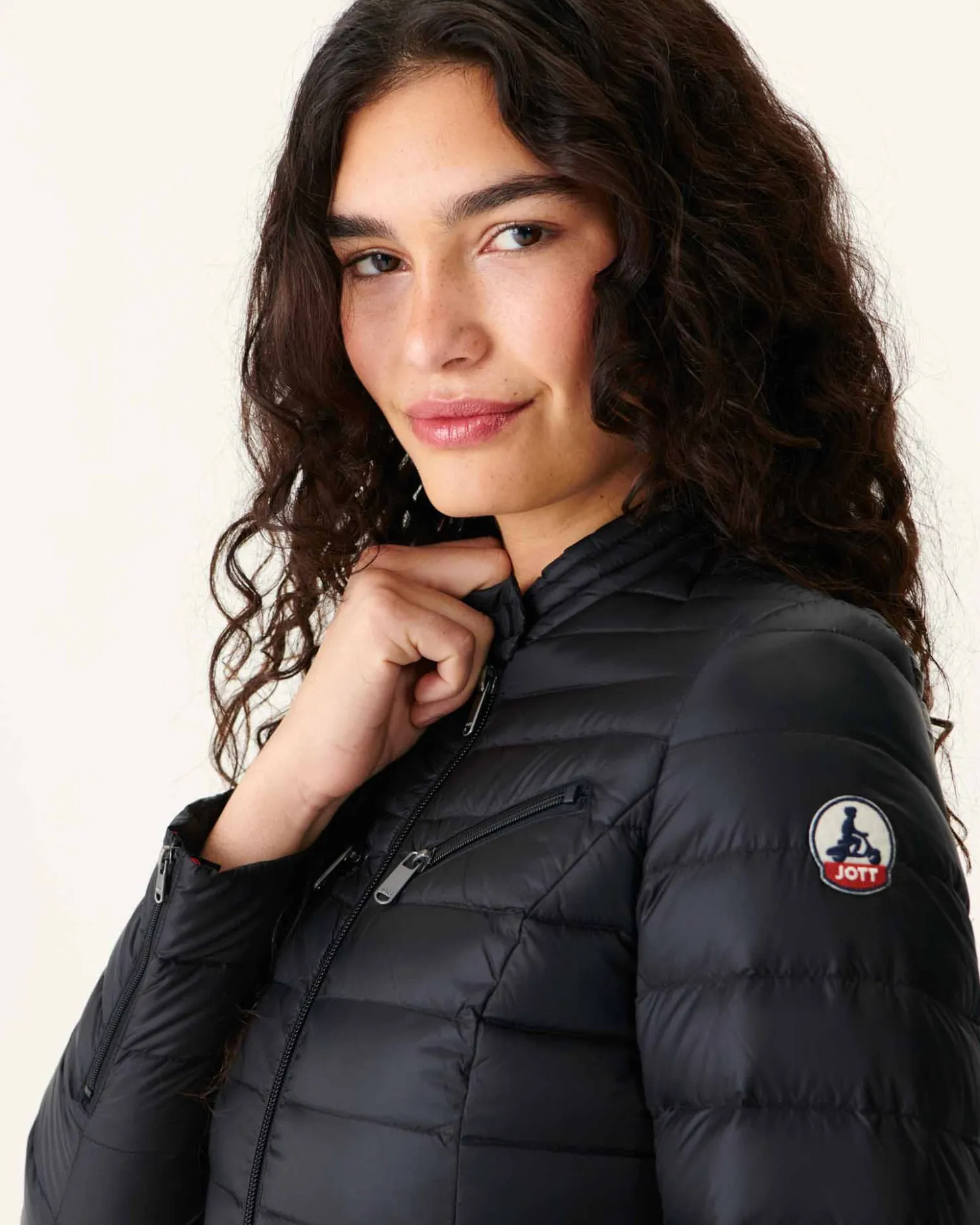 JOTT Light Down Jacket Black Nina 999 Black Flash Sale