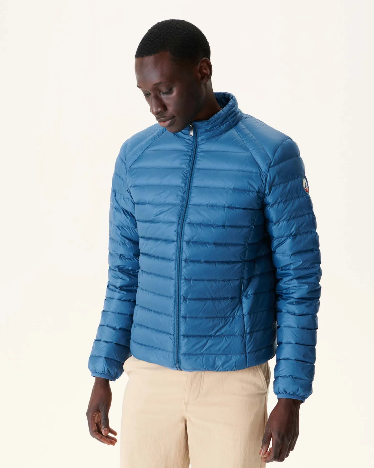 JOTT Light Down Jacket Denim Blue Mat 140 Blue Jeans Online