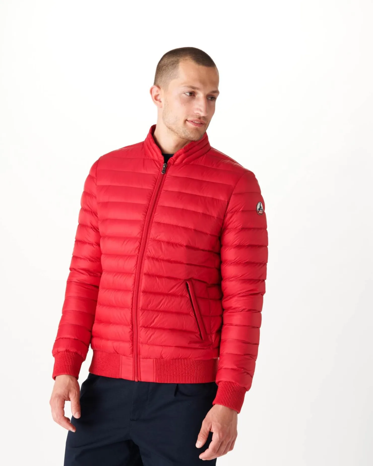 JOTT Light Down Jacket Red Jordan 300 Red Outlet