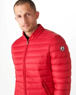 JOTT Light Down Jacket Red Jordan 300 Red Outlet