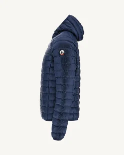 JOTT Light Hooded Down Jacket Abyss Blue Nico 124 Abyss Blue Best