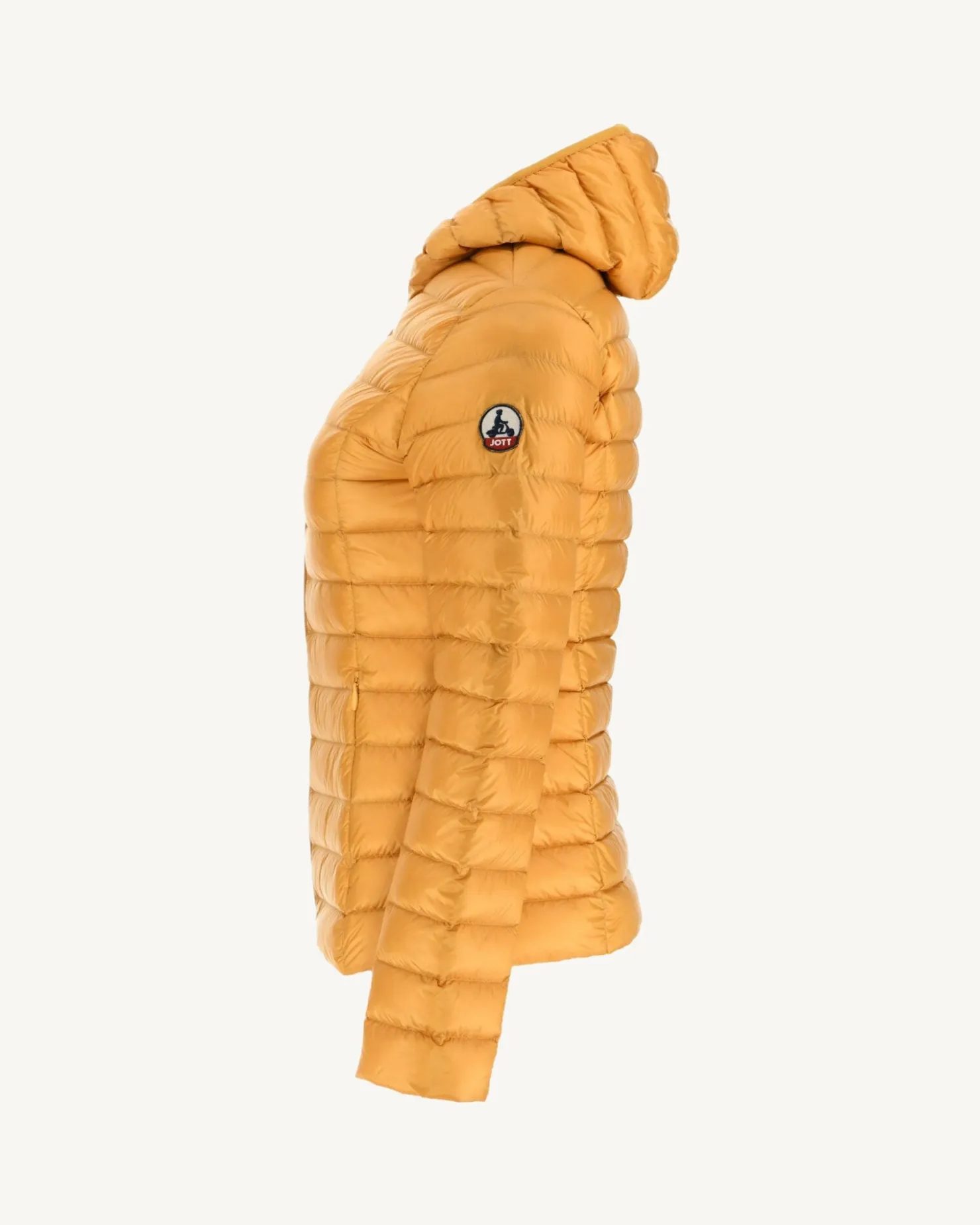 JOTT Light Hooded Down Jacket Mustard Cloe 621 Mustard Best