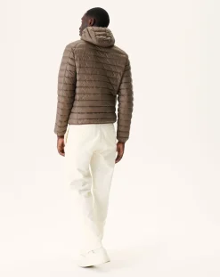 JOTT Light Hooded Down Jacket Taupe Nico 808 Mole Cheap