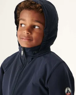 JOTT Light Hooded Jacket Navy Child Real 104 Navy Best