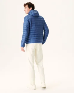 JOTT Light Hooded Puffer Jacket Denim Blue Nico 140 Blue Jeans Fashion