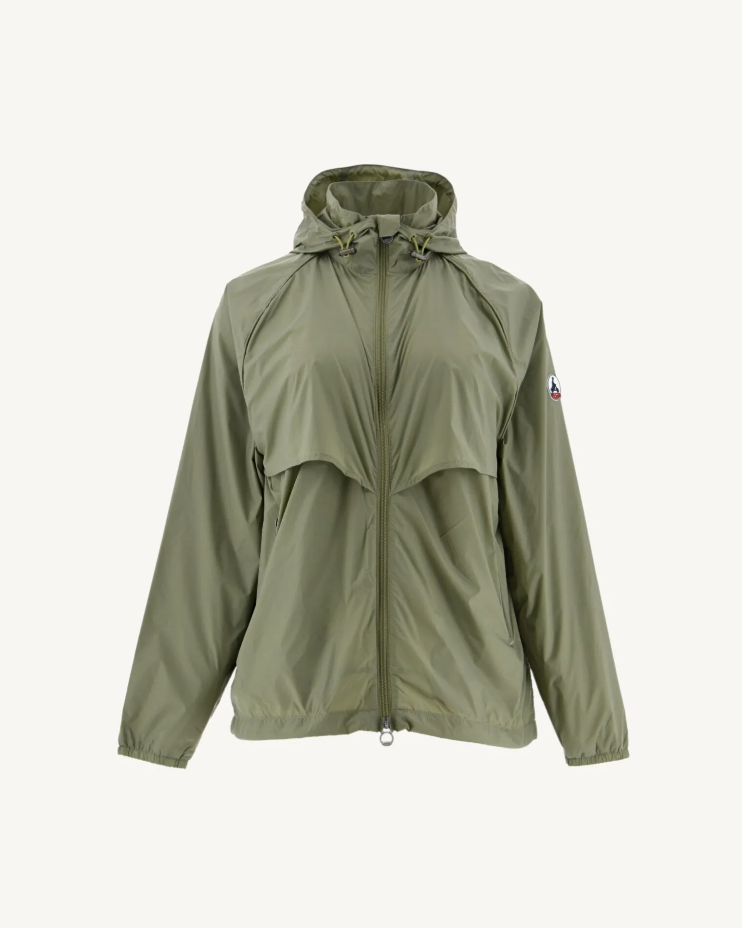JOTT Light Khaki Scirocco Hooded Windbreaker 247 Bush Shop