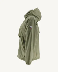 JOTT Light Khaki Scirocco Hooded Windbreaker 247 Bush Shop