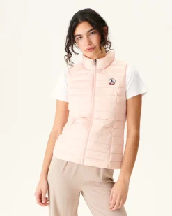 JOTT Light Pink Sleeveless Down Jacket Seda 463 Soft Pink Cheap
