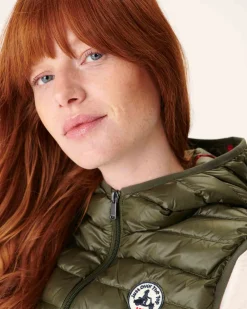 JOTT Light Sleeveless Army Mali Down Jacket 255 Army Fashion