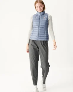 JOTT Light Sleeveless Down Jacket Faded Blue Seda 182 Faded Blue Sale