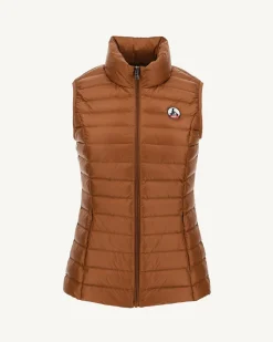 JOTT Light Sleeveless Down Jacket Caramel Seda 811 Caramel Hot