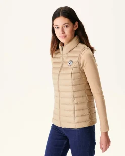JOTT Light Sleeveless Padded Jacket Beige Seda 804 Beige Cheap