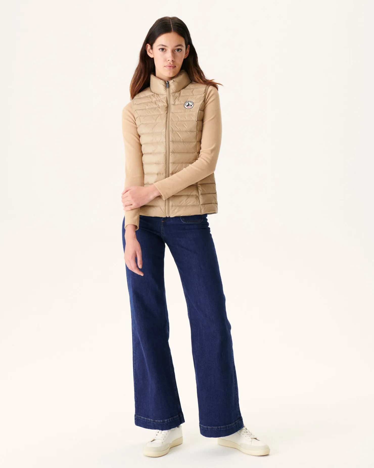 JOTT Light Sleeveless Padded Jacket Beige Seda 804 Beige Cheap