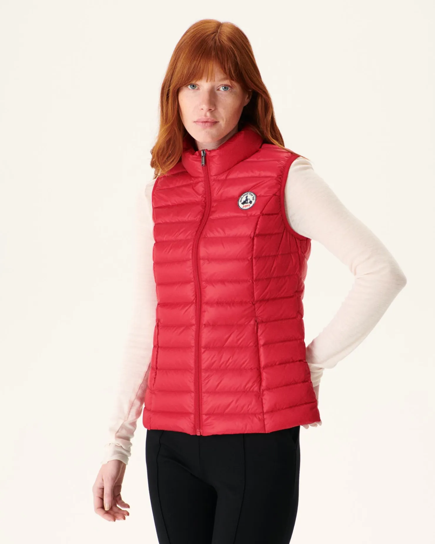 JOTT Light Sleeveless Padded Jacket Red Seda 300 Red Clearance