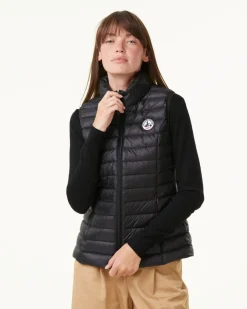 JOTT Light Sleeveless Padded Jacket Black Seda 999 Noir Cheap