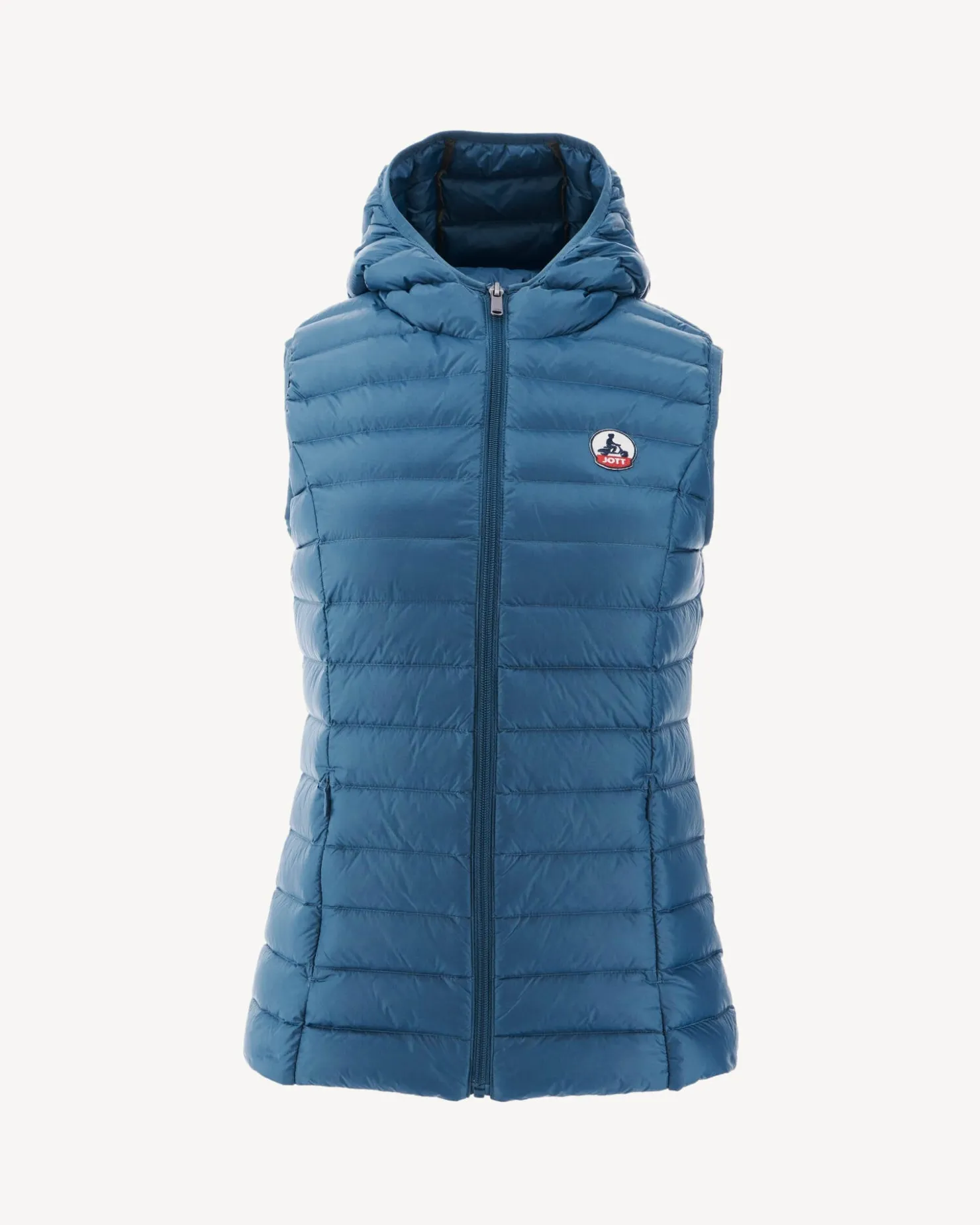 JOTT Light Sleeveless Padded Jacket Jeans Blue Mali 140 Blue Jeans Clearance