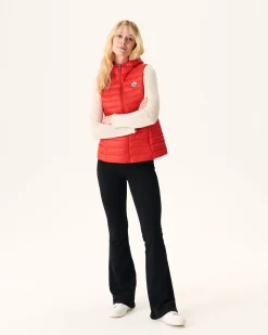 JOTT Light Sleeveless Padded Jacket Bright Red Mali 318 Fire Red Outlet