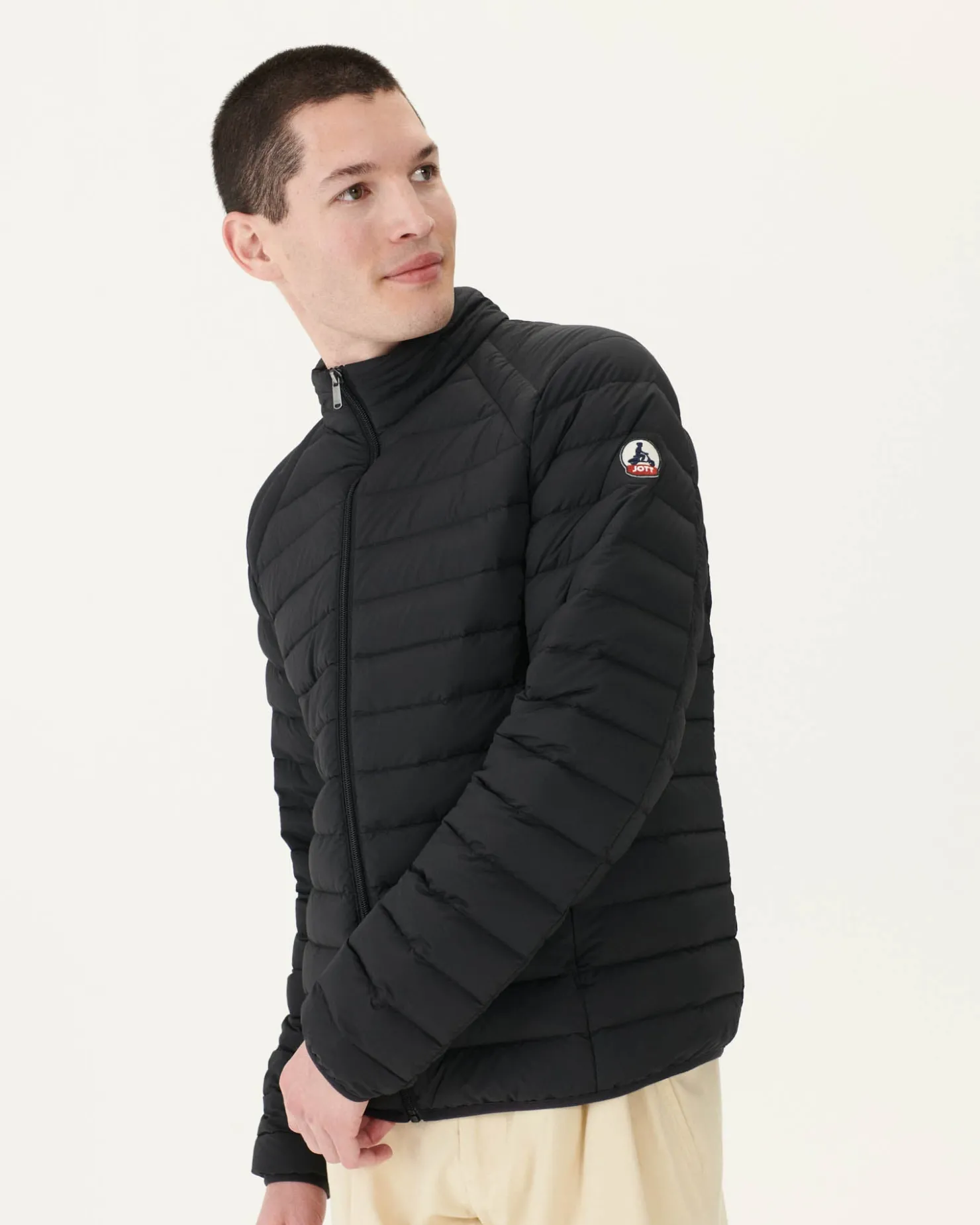 JOTT Light Stretch Padded Jacket Noir Aragon 999 Black Shop