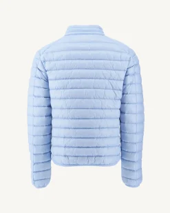 JOTT Lightweight Down Jacket Light Blue Mat 180 Soft Blue Best Sale
