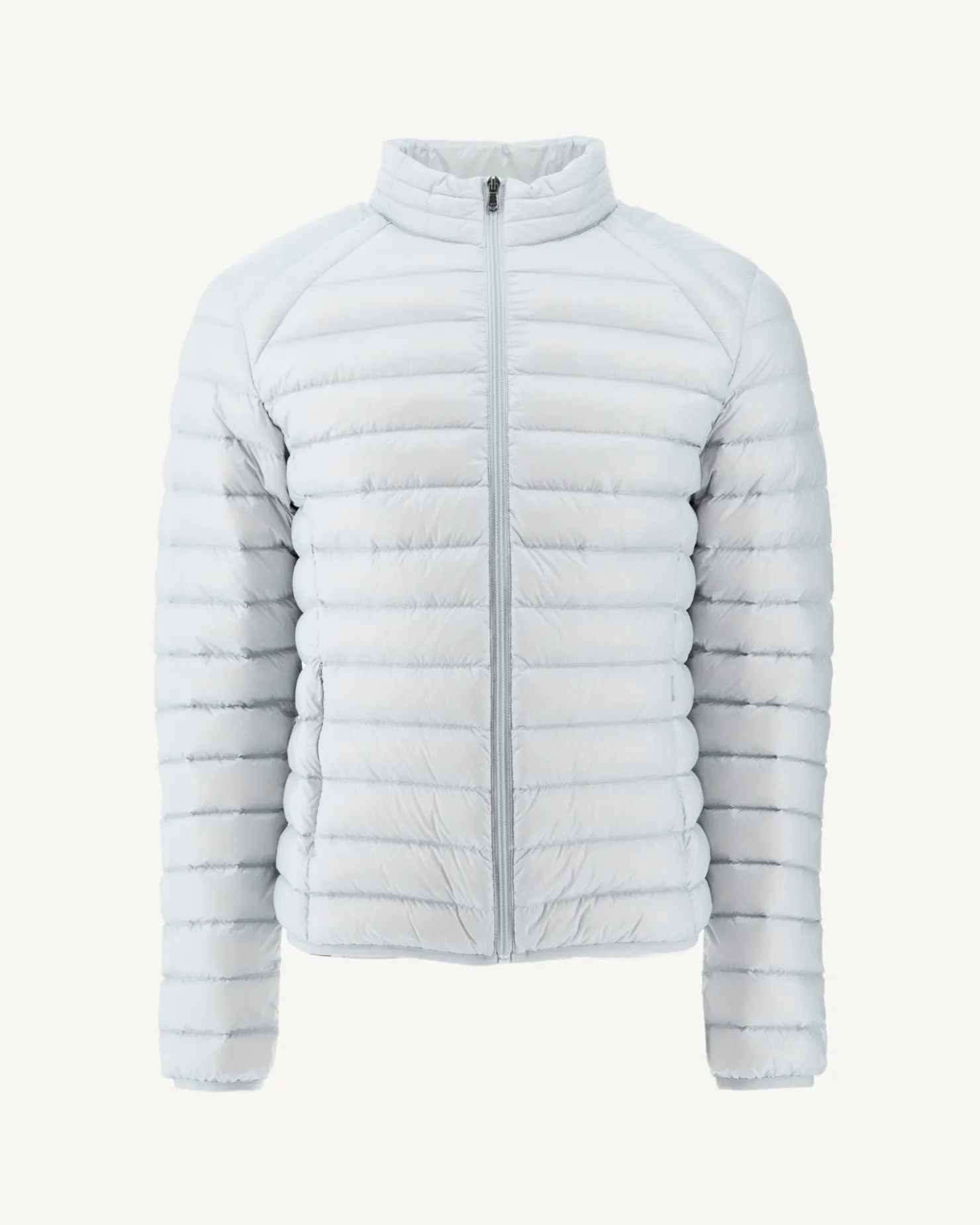 JOTT Lightweight Down Jacket Light Gray Mat 532 Soft Gray Fashion