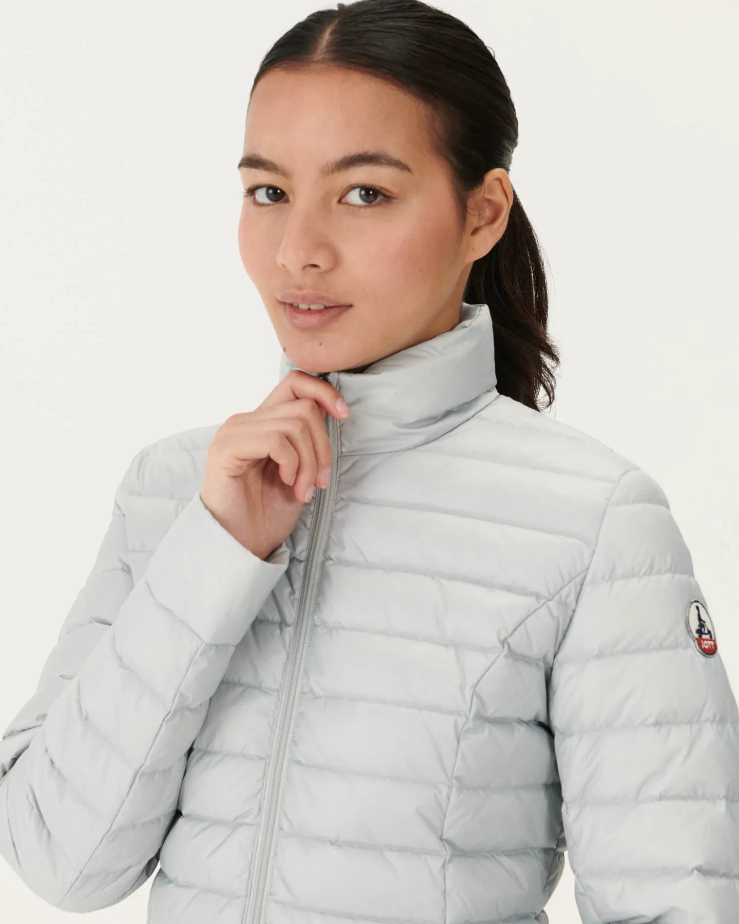 JOTT Lightweight Down Jacket Light Gray Cha 532 Soft Gray Discount